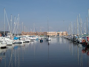 The marina at Guardamar del Segura close to our apartment in Spain