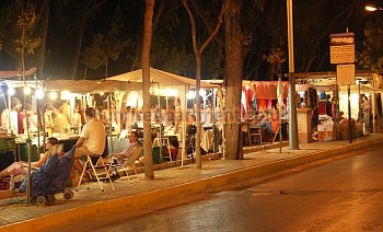 The night market at Guardamar del Segura