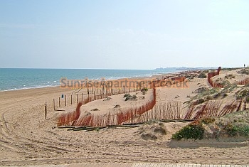 Playa Del Campo at Guardamar del Segura
