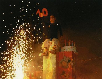Bonfire Festival In Guardamar